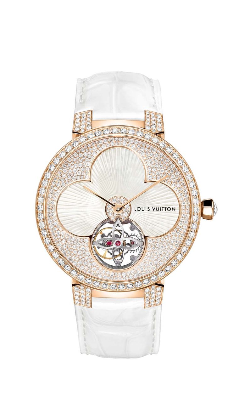 New Louis Vuitton watches for women uniting couture and watchmaking